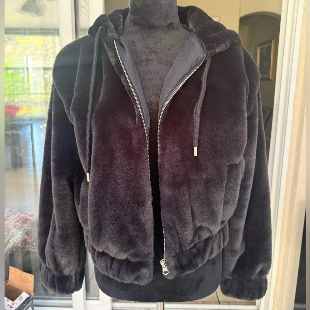 Macy’s Planet Heart Faux Fur Jacket